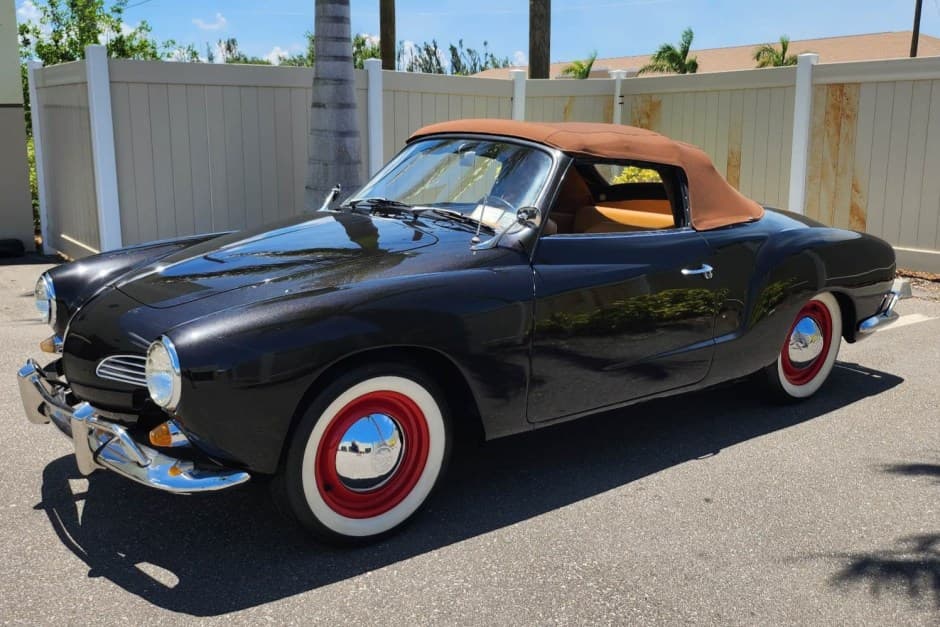 1961 Volkswagen Karmann Ghia sold for $22,700