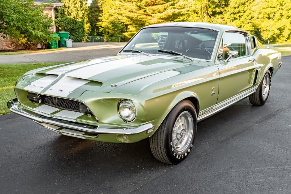 1968 Shelby Mustang GT350 & GT500 sold for $191,000