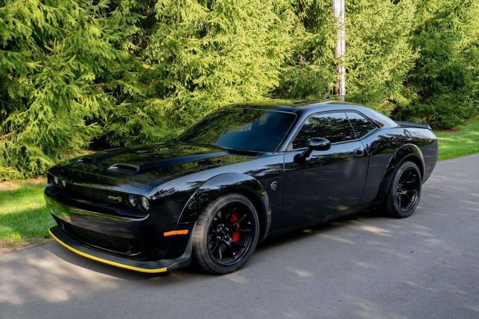 2021 Dodge Challenger SRT Hellcat sold for $92,512