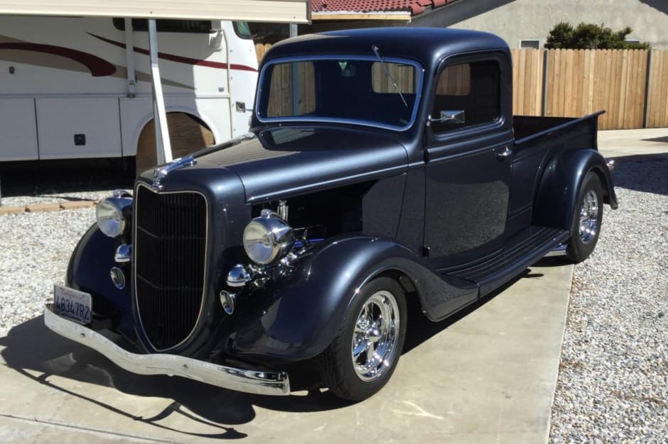 1936 Ford Pickup 1935-1936 sold for $62,500