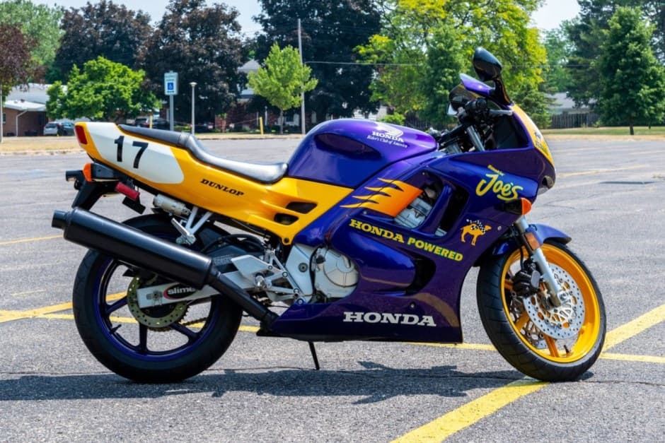 1996 Honda CBR sold for $8,950