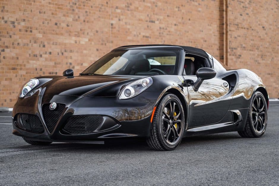 2019 Alfa Romeo 4C sold for $64,500