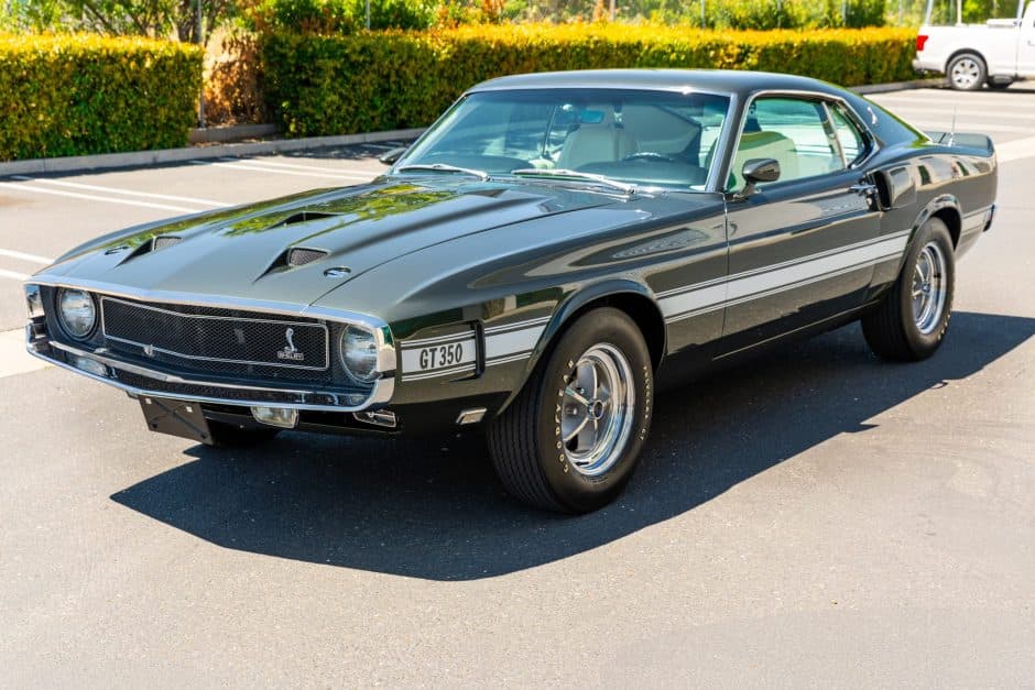 1969 Shelby Mustang GT350 & GT500 sold for $113,000