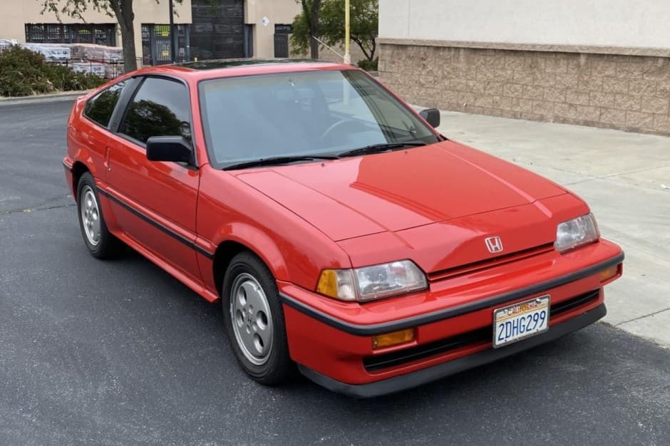 1986 Honda CRX sold for $15,500