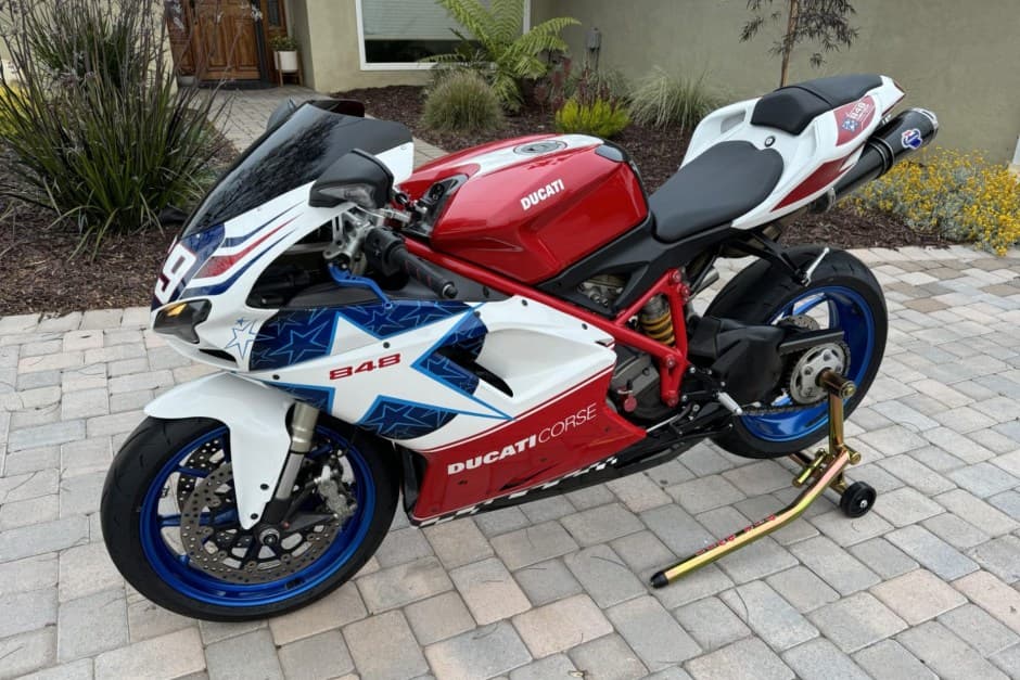 2010 Ducati  sold for $9,200