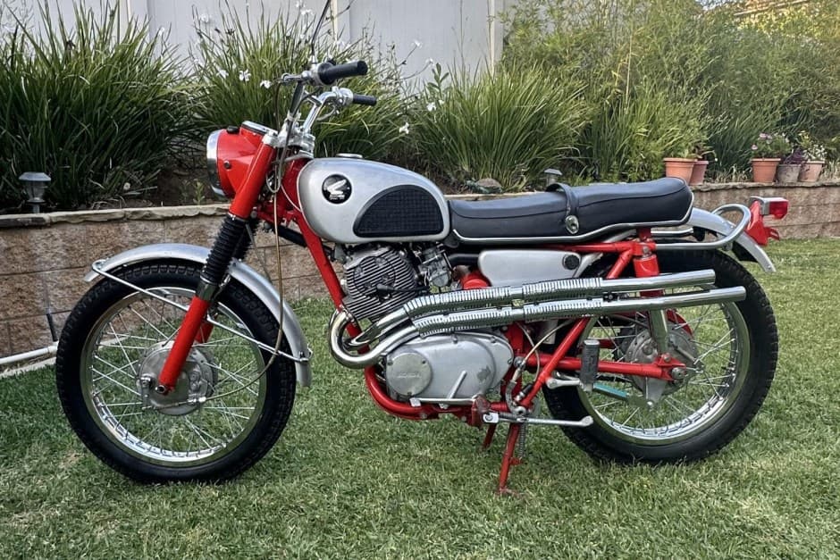 1963 Honda CL72, CB72, CA72, & C72 sold for $15,500