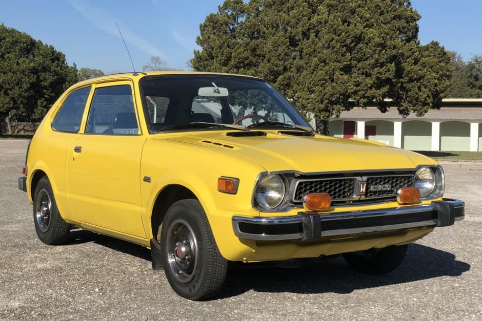 1975 Honda Civic (1972-1979) sold for $9,500