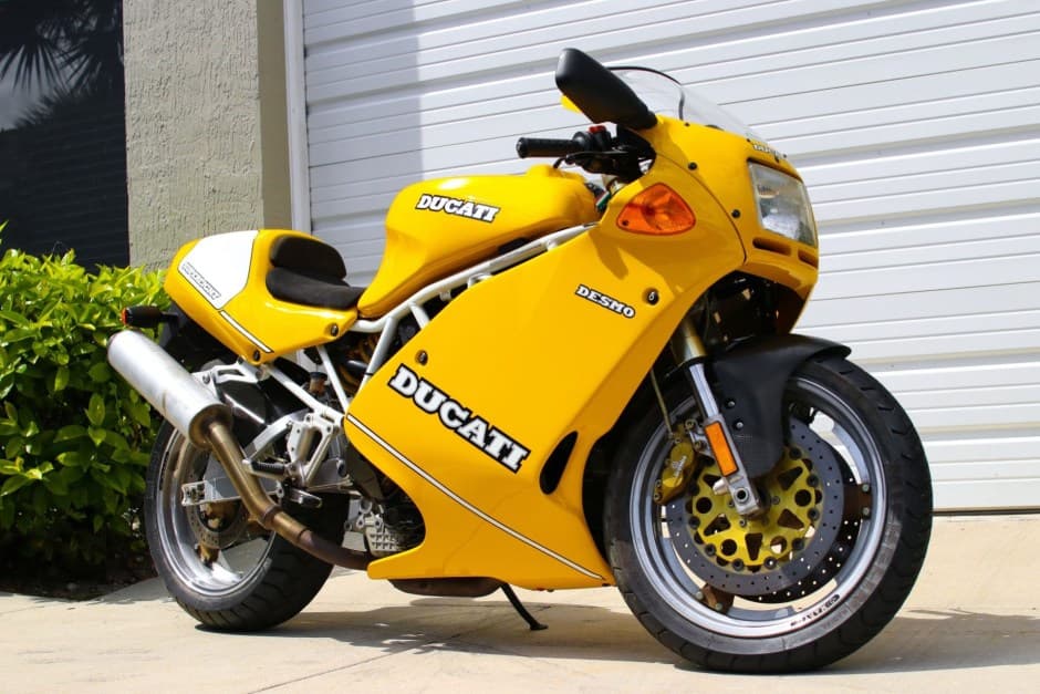 1993 Ducati 750, 800, 900, & 1000 Supersport (1988-2007) sold for $14,000