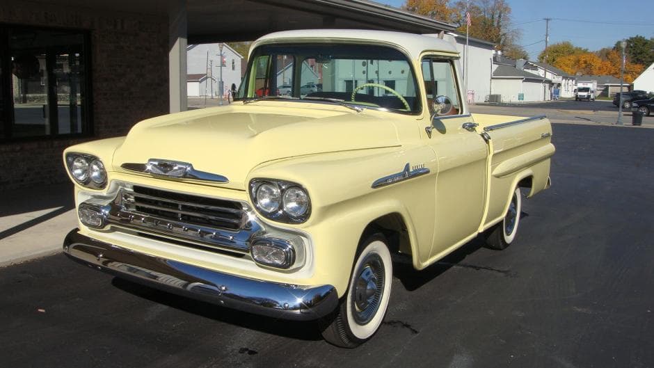 1958 Chevrolet Task Force Pickup (1955-1959) sold for $56,000