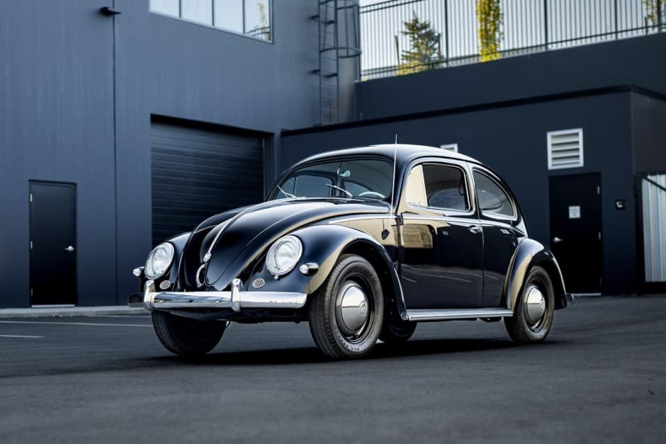 1956 Volkswagen Beetle (Oval Window) sold for $58,956