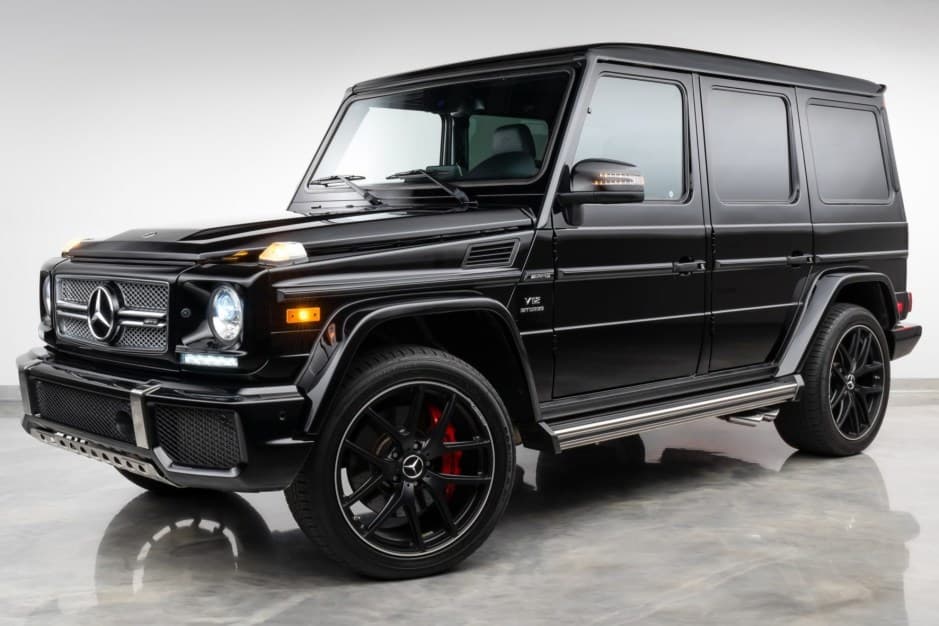 2017 Mercedes-Benz W463 G-Class AMG (1990-2018) sold for $121,000