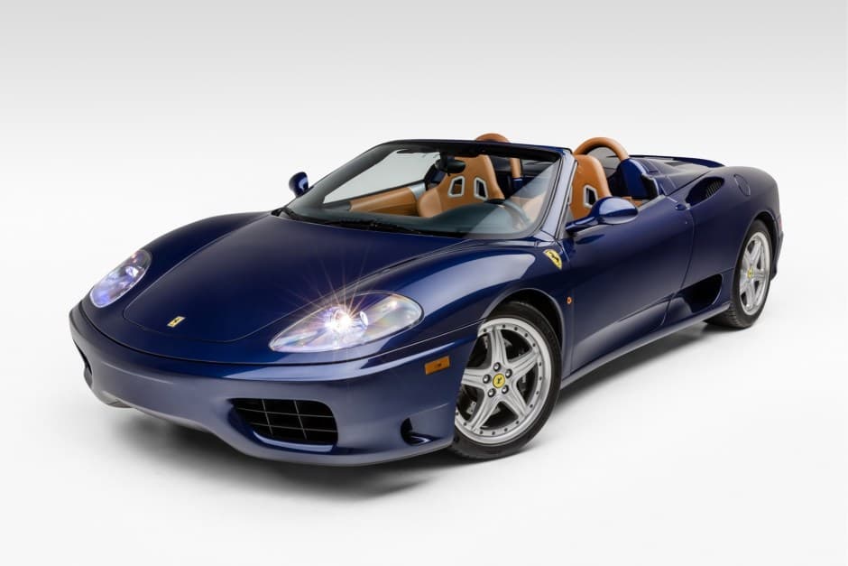 2004 Ferrari 360 sold for $220,000