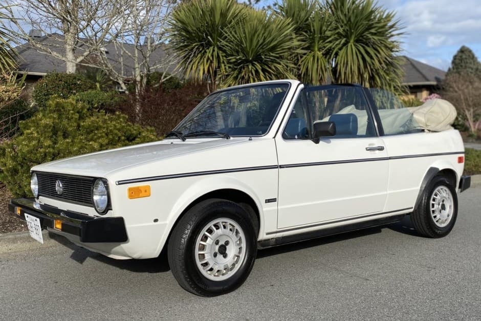 1981 Volkswagen Golf/Rabbit Cabriolet sold for $4,250