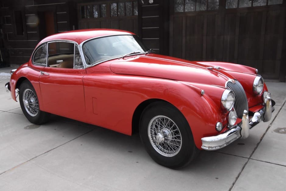 1961 Jaguar XK150 sold for $57,000
