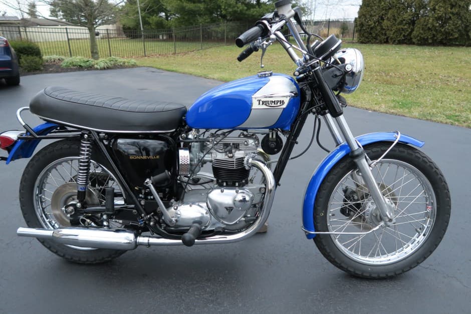 1970 Triumph Bonneville T120 sold for $7,250