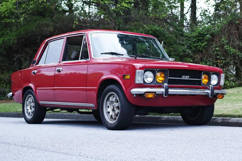 1974 Fiat 124 Sedan sold for $13,750