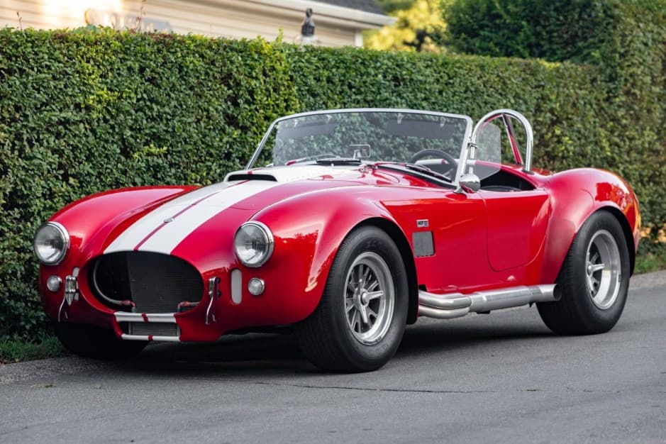 0 Shelby Cobra Replica sold for $82,000