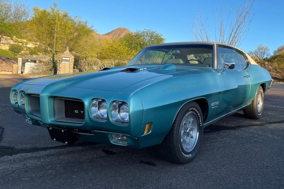 1970 Pontiac GTO sold for $80,000