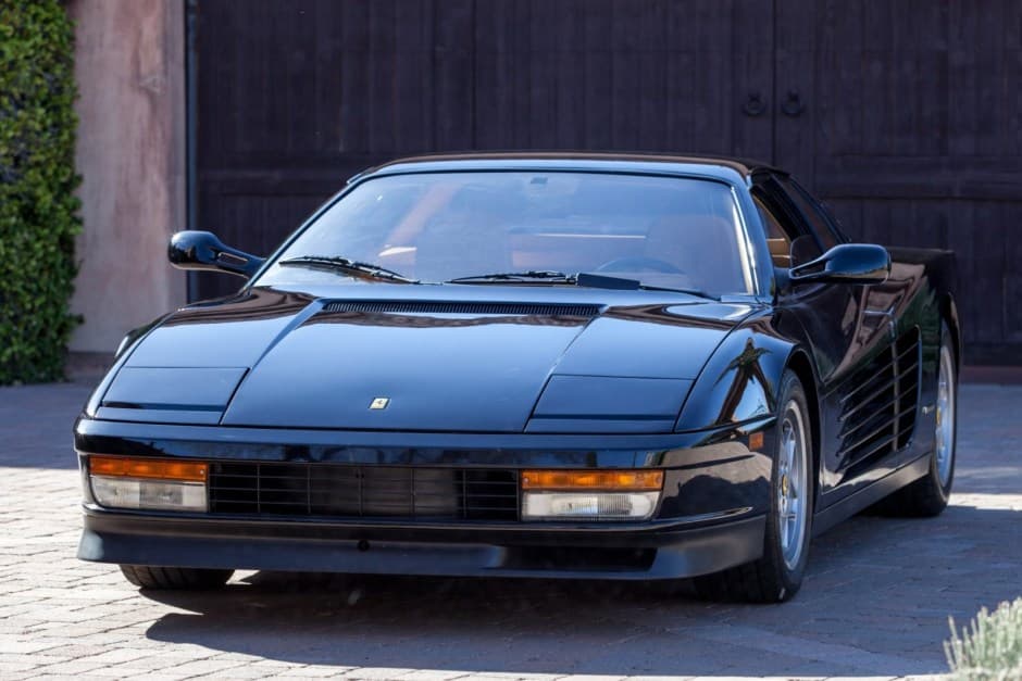 1989 Ferrari Testarossa sold for $124,000