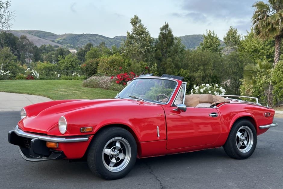 0 Triumph Spitfire sold for $18,500