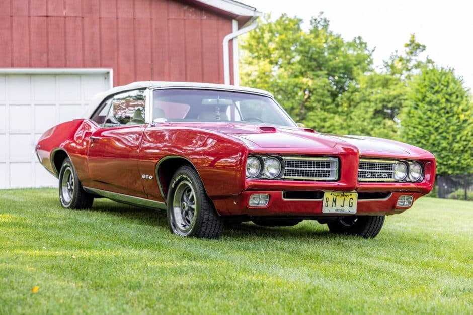 1969 Pontiac GTO sold for $61,000