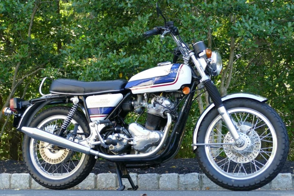 1975 Norton Commando sold for $9,350