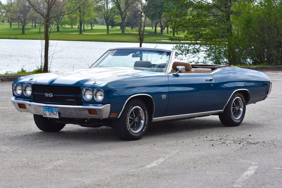 1970 Chevrolet Chevelle sold for $60,500