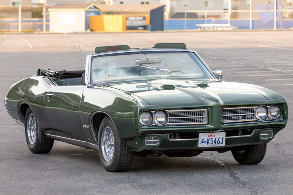 1969 Pontiac GTO sold for $32,000