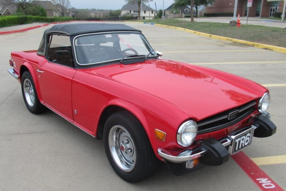 1975 Triumph TR6 sold for $20,000
