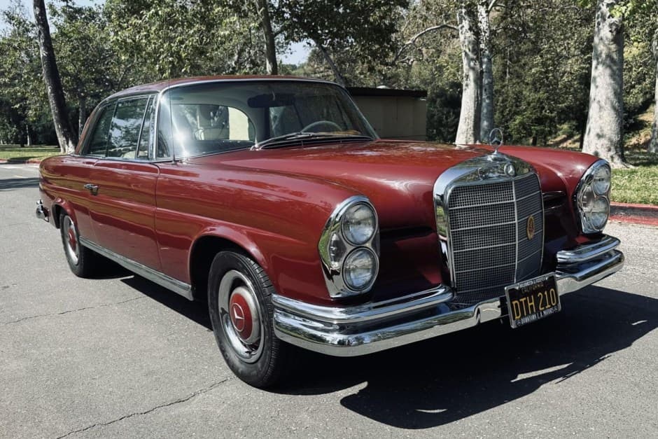 1966 Mercedes-Benz W111 Coupe & Cabriolet sold for $31,500