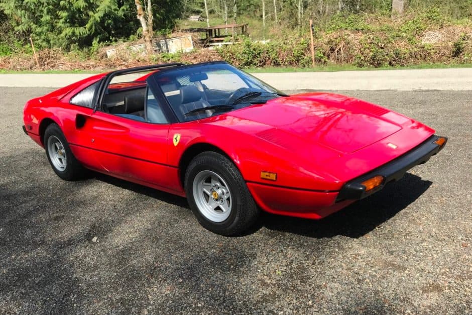 1980 Ferrari 308 sold for $38,000