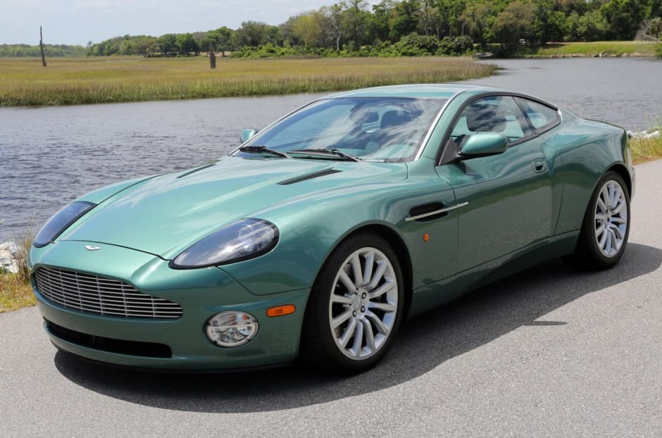 2002 Aston Martin Vanquish sold for $52,500