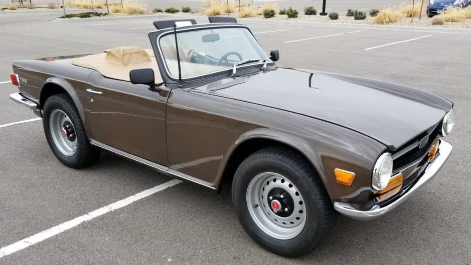 1970 Triumph TR6 sold for $21,455