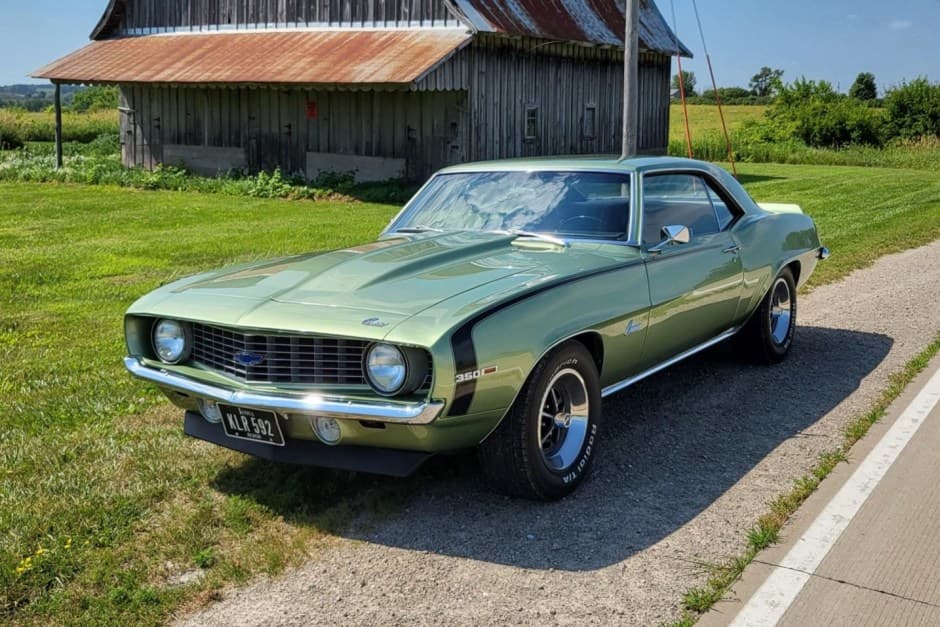 1969 Chevrolet Camaro 1st Generation 1967-1969 sold for $46,790