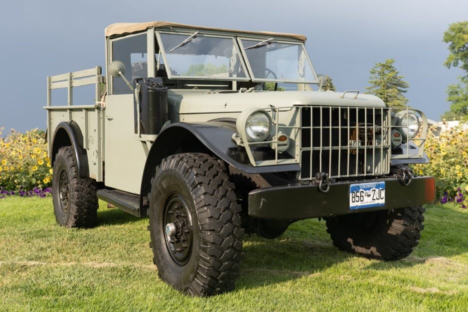 1952 Dodge Military Vehicles sold for $16,500