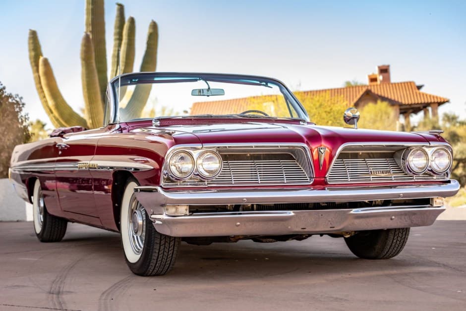 1961 Pontiac Bonneville sold for $47,000