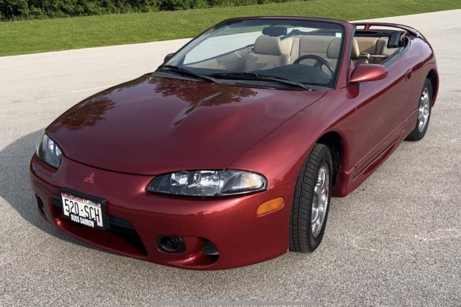 1997 Mitsubishi Eclipse, Eagle Talon, & Plymouth Laser sold for $10,250