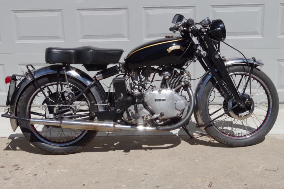 1951 Vincent Comet sold for $21,999