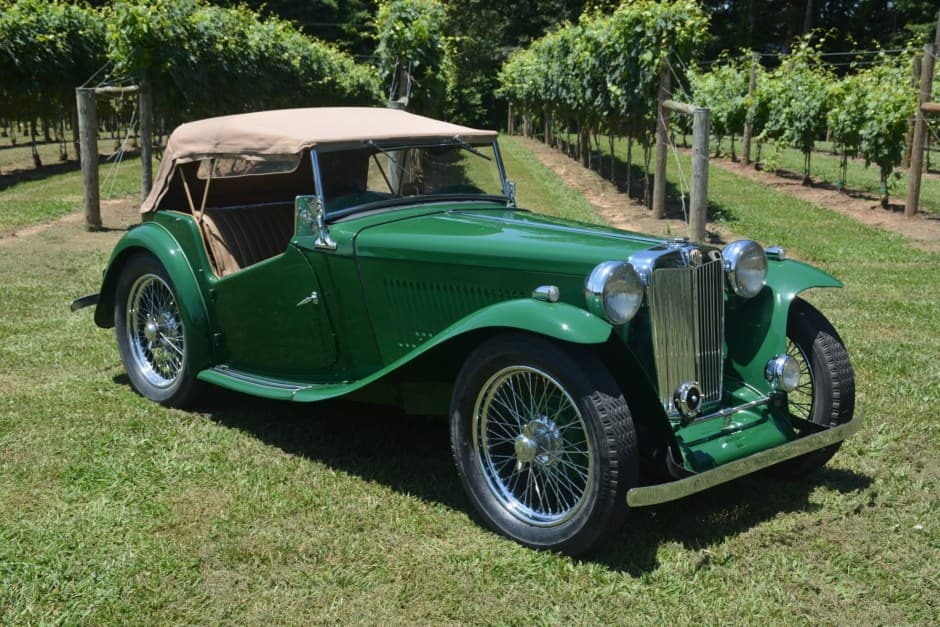 1948 MG TC sold for $29,000