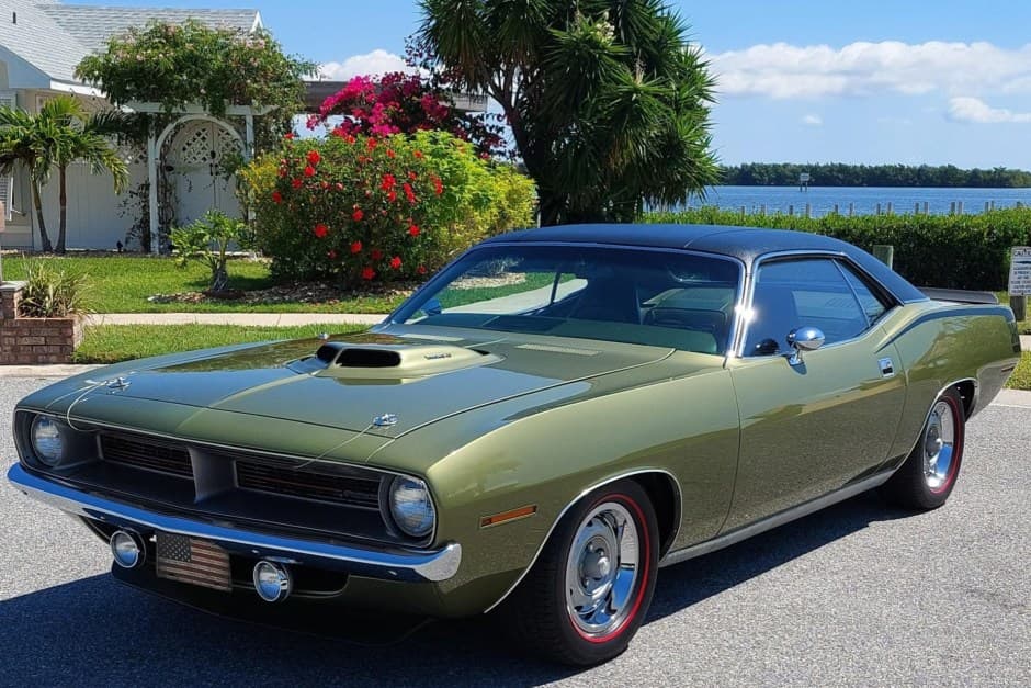 1970 Plymouth Barracuda sold for $47,777