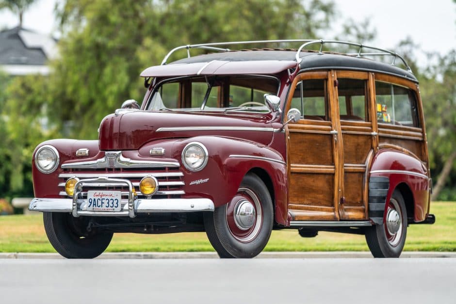 1946 Ford Standard, Deluxe, & Super Deluxe sold for $30,500