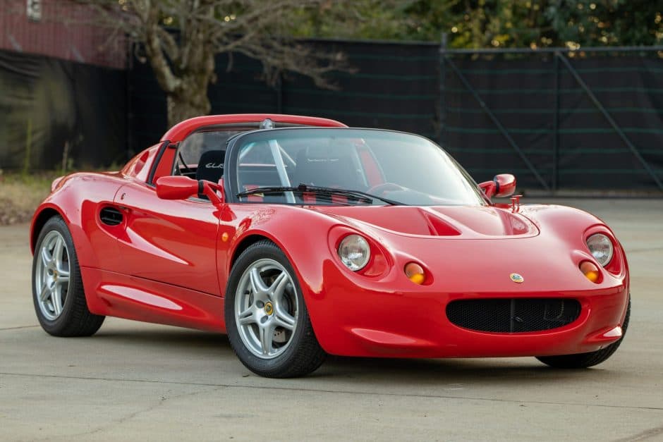 1998 Lotus Elise sold for $58,000