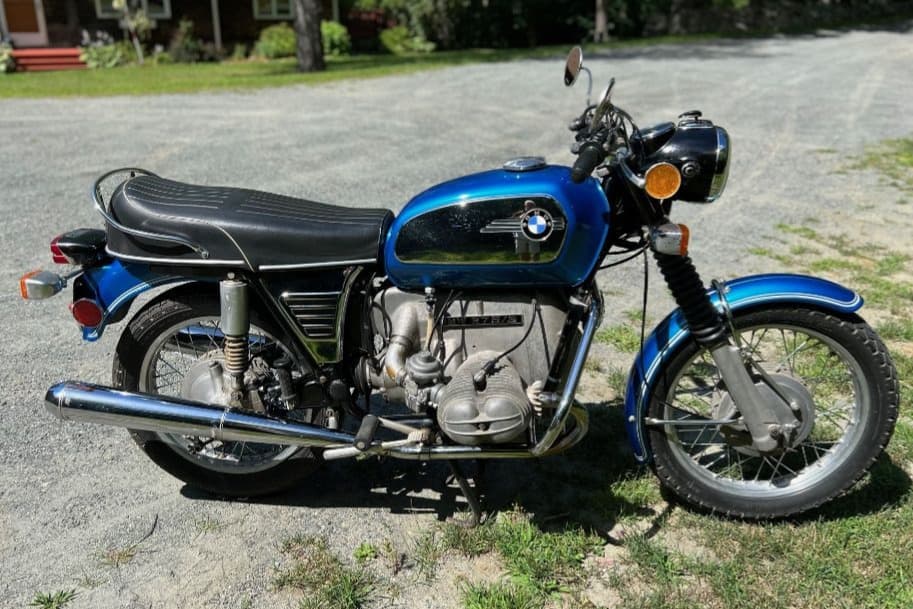1972 BMW Motorcycles sold for $6,400