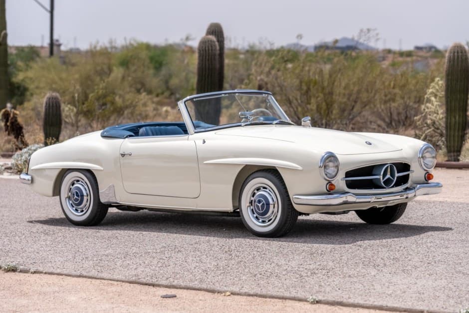 1963 Mercedes-Benz 190SL sold for $185,000