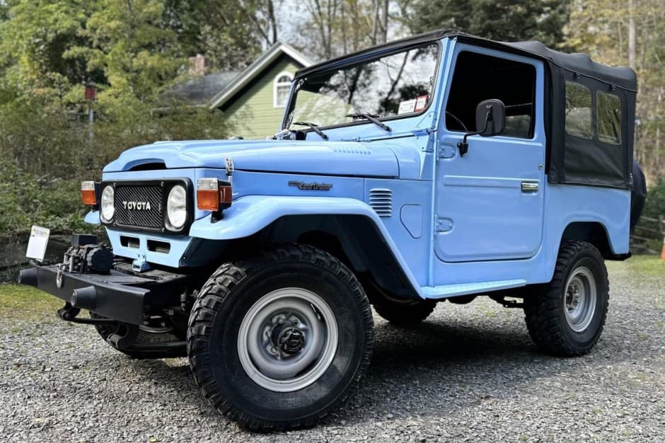 1979 Toyota Land Cruiser FJ40 sold for $22,000