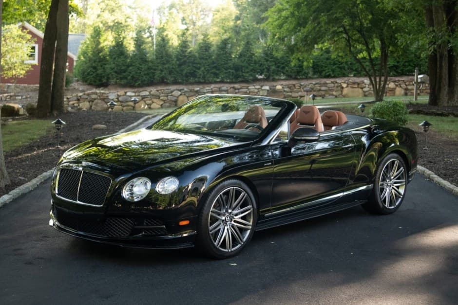 2014 Bentley Continental GT sold for $117,000