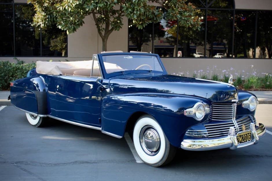 1942 Lincoln Continental (1940-1948) sold for $91,500