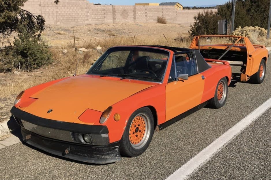 1973 Porsche 914 1.7/1.8/2.0 sold for $17,750