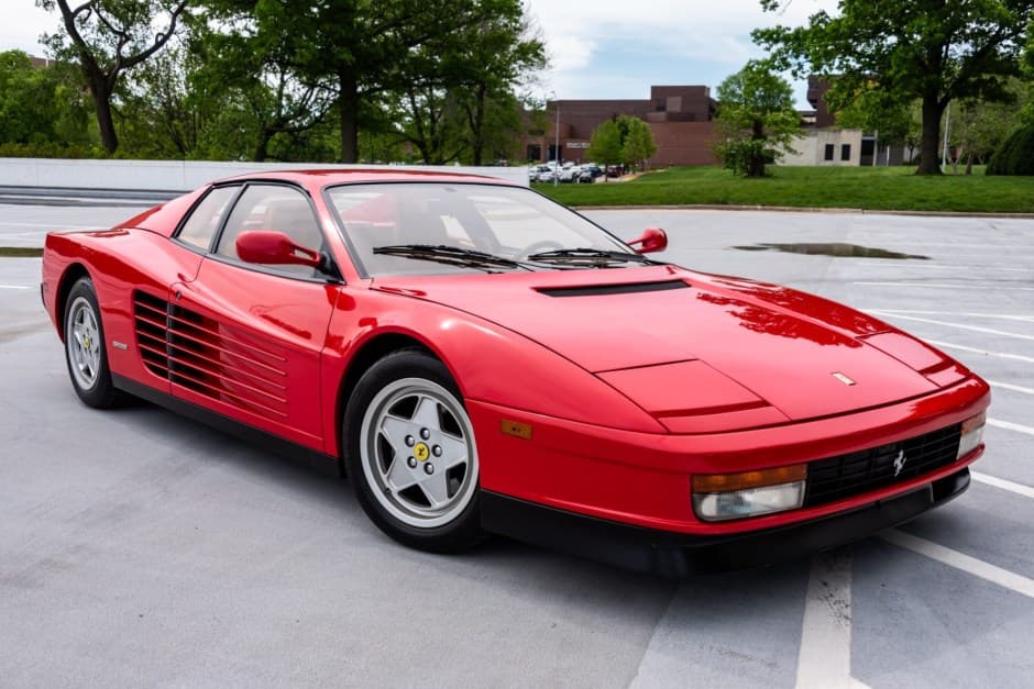 1989 Ferrari Testarossa sold for $130,000