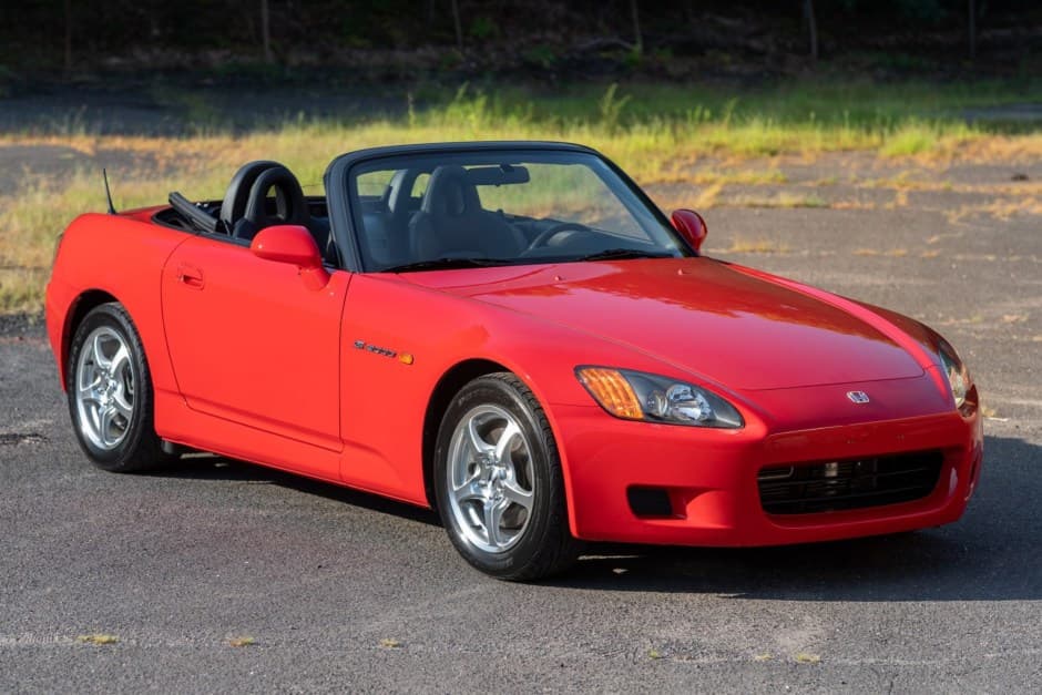 2000 Honda S2000 sold for $31,250